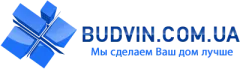 Лого Budvin, будівельна компанія
