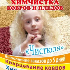 Профіль Чистюля, хімчистка килимів